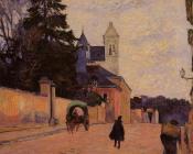 保罗 高更 : Street in Rouen